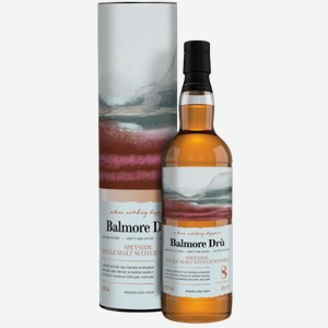 Виски Balmore Dru Speyside Single Malt Scotch Whisky 8YO madeira cask 0.7л