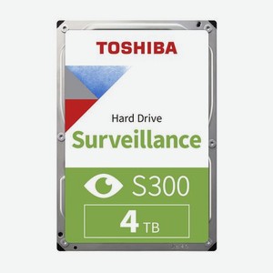 Жесткий диск Toshiba S300 HDWT840UZSVA, 4ТБ, HDD, SATA III, 3.5 