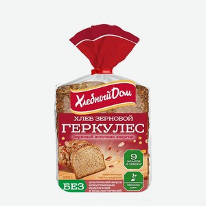 Хлеб Геркулес зерновой половинка Хлебный дом, 0,25 кг