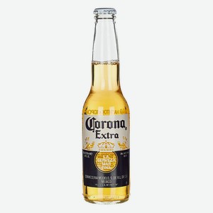 Пиво Corona Extra светлое 4.6% 0.355л стеклянная банка, Мексика