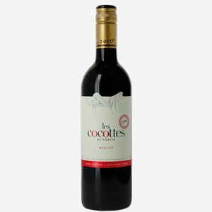 Вино безалкогольное Pierre Chavin Les Cocottes красное сухое 0.75л Франция Лангедок-Руссильон
