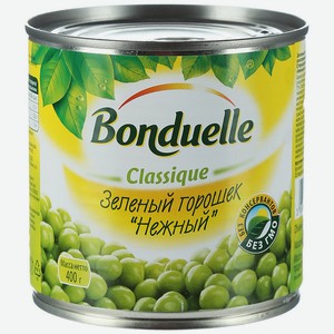 Горошек консервированный Bonduelle 0,4 кг