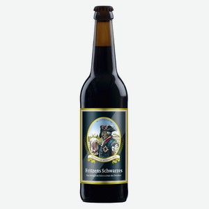 Пиво Fritzens Kirschbier Schwarzes тёмное 5,2% 0.5л Германия