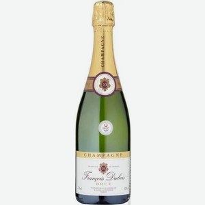 Шампанское Francois Dubois брют белое 12% 0.75л Франция Шампань