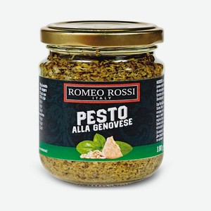 Соус Песто с базиликом Romeo Rossi, 0,18 кг