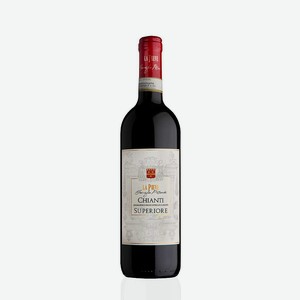 Вино CHIANTI DOCG SUPERIORE красное сухое 13% 0.75л Италия Тоскана