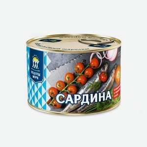 Сардина атлантическая в томатном соусе 0,24 кг Рецепты Моря