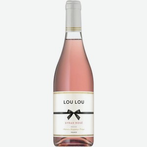 Вино Ле Лувр Сира Розе Pays d’Oc розовое сухое 12.5% 0.75л Франция Бордо