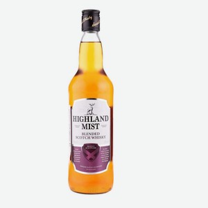 Виски  Хайлэнд Мист  шотландский купажированный 0,7л 40%