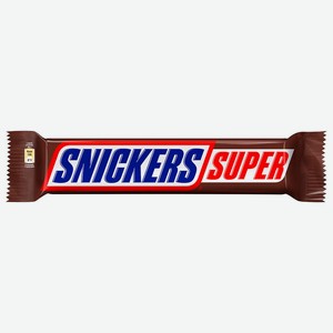 Шоколадный батончик сникерс супер 80 г марс