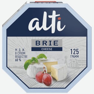 Сыр Alti Brie мягкий 60%, 125г Россия
