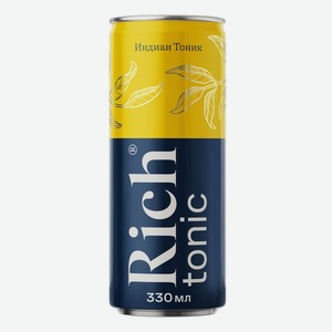 Газированный напиток Rich Bitter тоник-индиан 330 мл