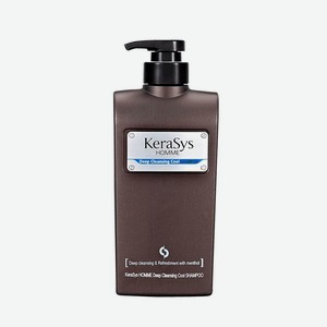 Шампунь для волос Kerasys Homme Deep Cleansing Cool Shampoo 550 мл