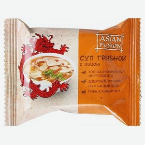 Asian Fusion Суп грибной с яйцом, 12 г