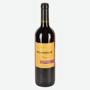 Вино Moonrise Carmenere красное сухое Чили, 0,75 л