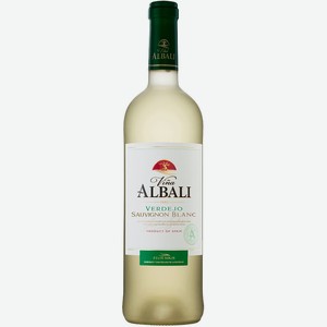 Вино  Винья Альбали  Вердехо-Совиньон Блан, 2021, 2021, 750 мл, Белое, Полусухое