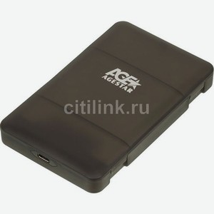Внешний корпус для HDD/SSD AgeStar 31UBCP3C, черный