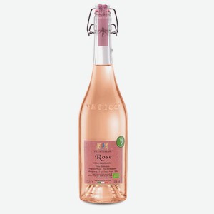 Вино TONON VILLA TERESA ORGANIC ROSE 11% игристое розовое сухое 0.75л Италия Венето