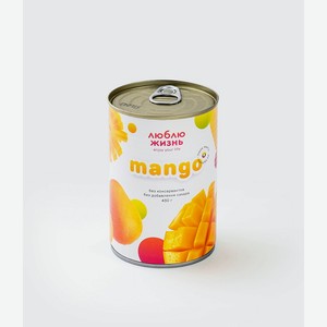 Манго пюре без сахара из Мьянмы, 0,43 кг