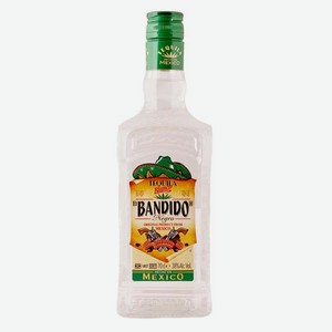 Напиток спиртной Эль Бандидо Негро Бланко 0.7л
