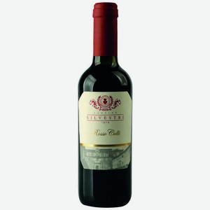 Вино Cantine Silvestri Rosso Colli IGT красное сухое 13.5% 0.375л Италия Лацио