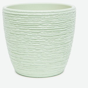 Кашпо керамическое Флер зеленый, 6 см
