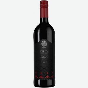 Вино Sikory Герц красное сухое 14 % алк., Россия, 0,75 л
