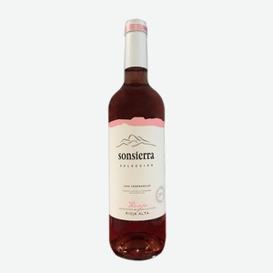 Вино SONSIERRA ROSADO розовое сухое 13.5% 0.75л Испания Риоха