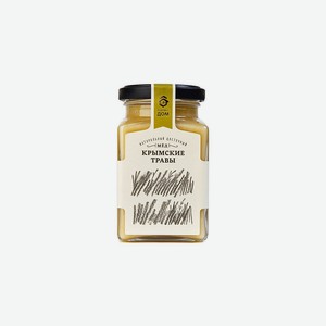 Мёд натуральный цветочный Крымские травы Медовый дом, 0,32 кг