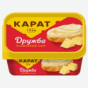Сыр плавленый Дружба 45% Карат 0,4 кг