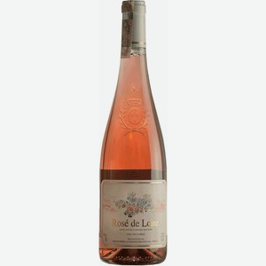 Вино Rose de Loire L  Eventail AOP розовое сухое 12% 0.75л Франция Долина Луары