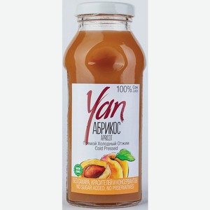 Сок абрикосовый с яблоком без сахара Yan 0.25л