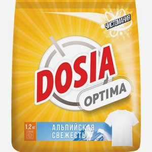 Стиральный порошок Dosia Optima Альпийская свежесть 1.2кг