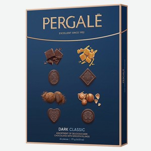 Набор конфет Pergale Коллекция темного шоколада 0,171 кг