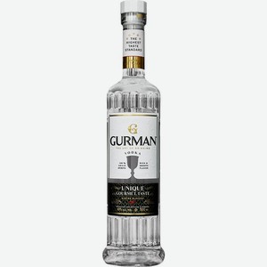 Водка Gurman 40% 0.5л Россия