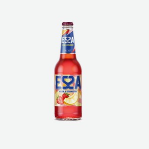 Пивной напиток Essa Дыня Клубника 6,5% 0,45л стеклянная бутылка Россия