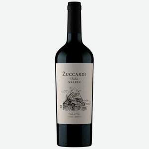 Вино Zuccardi Valles Malbec красное сухое 14,5% 0.75л Аргентина Мендоза