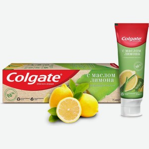 Зубная паста Colgate Naturals Освежающая Чистота с маслом лимона, 75 мл