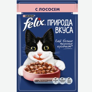 Корм Felix Природа Вкуса Лосось 75г