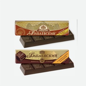 Шоколадный батончик БАБАЕВСКИЙ шоколад/помадка 50гр
