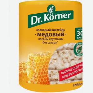 Хлебцы мультизлаковые Dr. Korner злаковый коктейль медовый 100 г