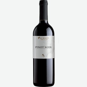 Вино Almadi Pinot Nero Pavia IGT красное сухое 12,5% 0.75л Италия Ломбардия