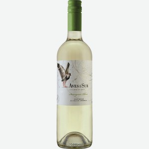 Вино Aves del Sur Совиньон Блан 12% белое сухое Чили Долина Мауле 0.75л