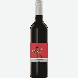 Вино Three Jailbirds Syrah красное сухое 14.5% 0.75л Юго-Восточная Австралия