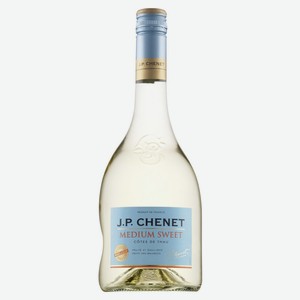 Вино белое J. P. Chenet, Medium Sweet Blanc Cotes de Thau IGP, 0.75 л