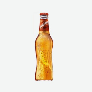 Пиво Брама светлое 4,3% 0,45л стеклянная бутылка Россия