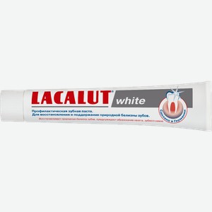 Зубная паста Lacalut White профилактика 50мл
