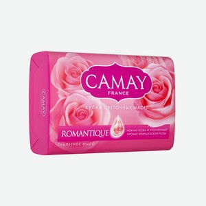 Мыло Camay France Romantique Купаж цветочных масел, 85 г