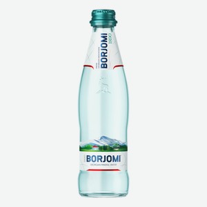 Вода минеральная Borjomi газированная лечебно-столовая 330 мл