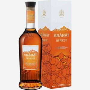 Коньяк Арарат Априкот со вкусом абрикоса 35% 0.5л п/уп Армения
